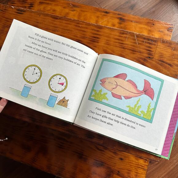 Vintage 1986 Air Is All Around You Science Hardcover Book - Picture 8 of 10